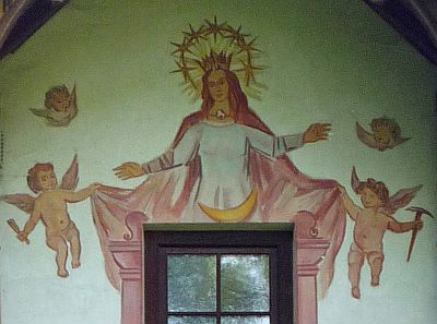  „Patrona Bavariae“ Fresko, München; Foto: Franz Kerscher